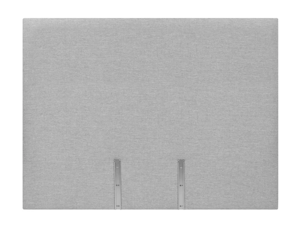 Tête de lit 102x120 cm gris perle Essentielle Dunlopillo Soldes
