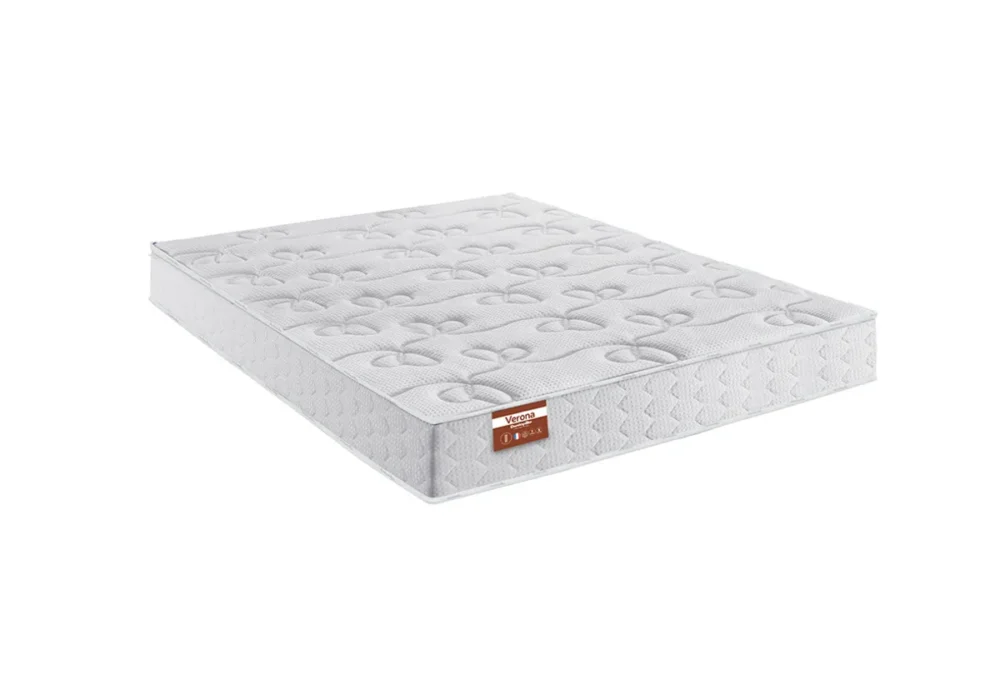 Matelas ressort Livré compressé roulé très ferme Classement non feu 200x140x23 cm blanc Verona Dunlopillo Jusqu’à Épuisement Des Stocks