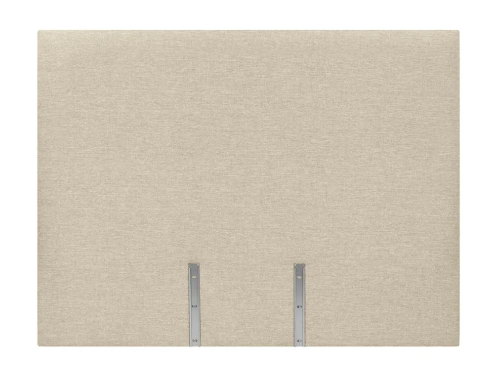 Marque Tête de lit 122x140 cm grège Essentielle Dunlopillo