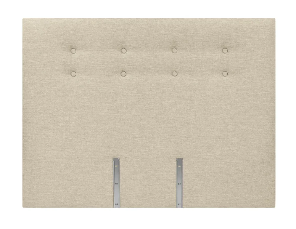 Achat Immédiat Tête de lit 122x120 cm grège Elegante Dunlopillo