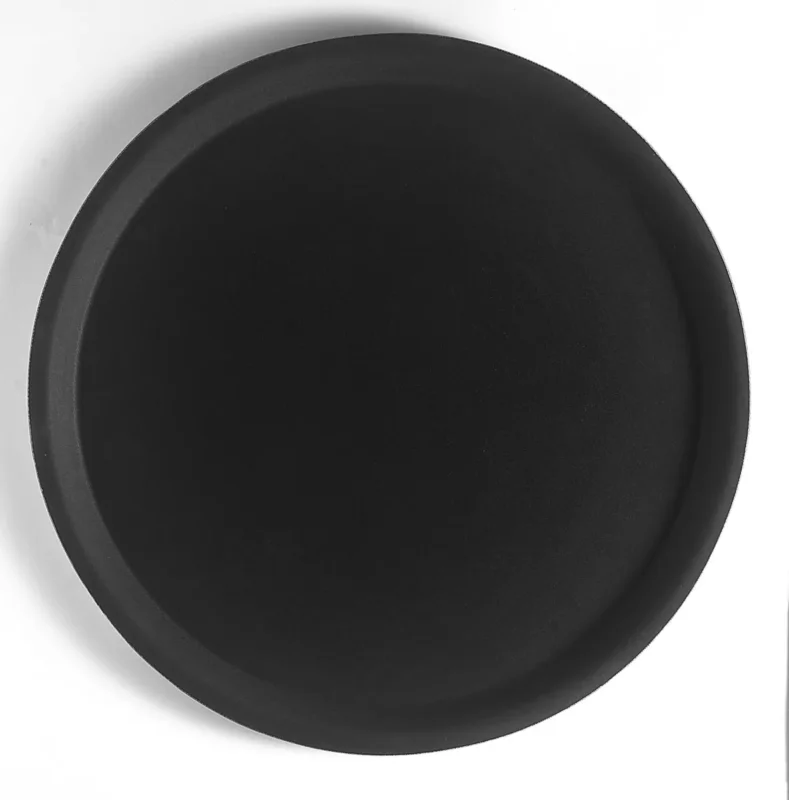 Plateau anti-dérapant fibre de verre noir Ø 45 cm Camtread Cambro Vente Directe