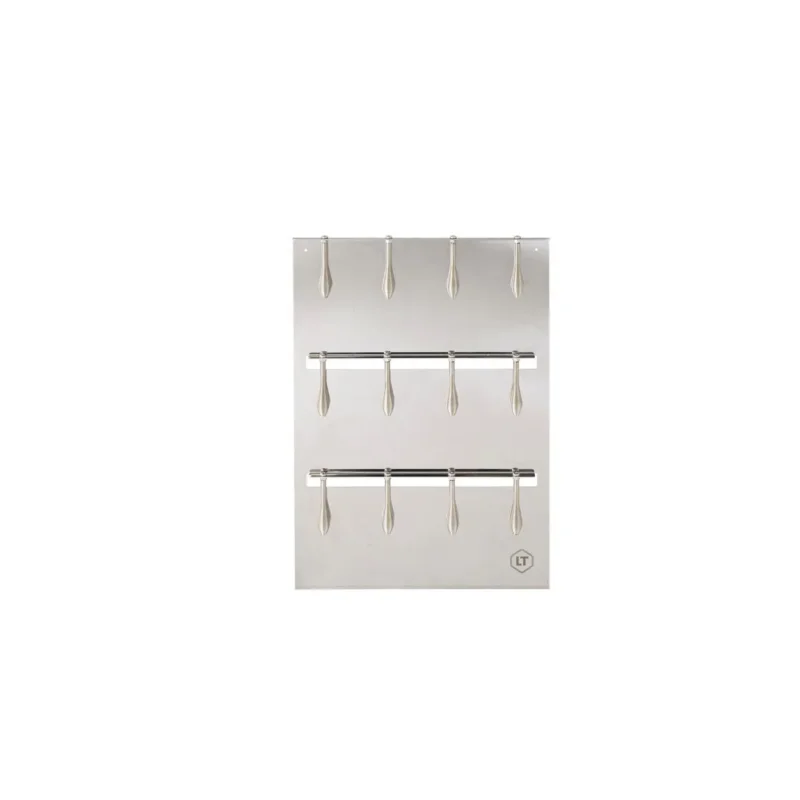 Dernière Chance Tableau porte fiches 12 ressorts inox 30x40x2 cm L.tellier