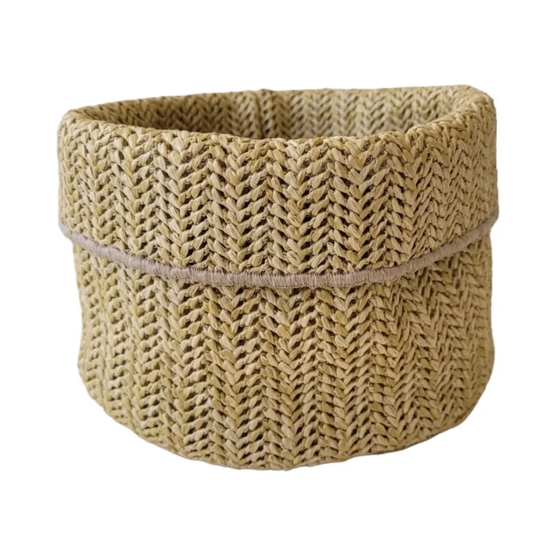 Panière de buffet polypropylène (pp) paille Ø 15 cm 15 cm Pampa Sonolys Prix Réduit