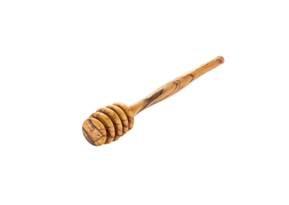 Solde Cuillère à miel bois brun 15 cm Olive Aps