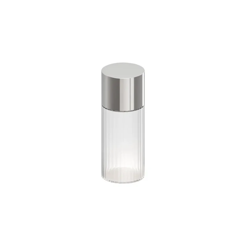 Quantité Limitée Bouteille huile ou vinaigre rond transparent Ø 6 cm 15,5 cm The Grid Aps