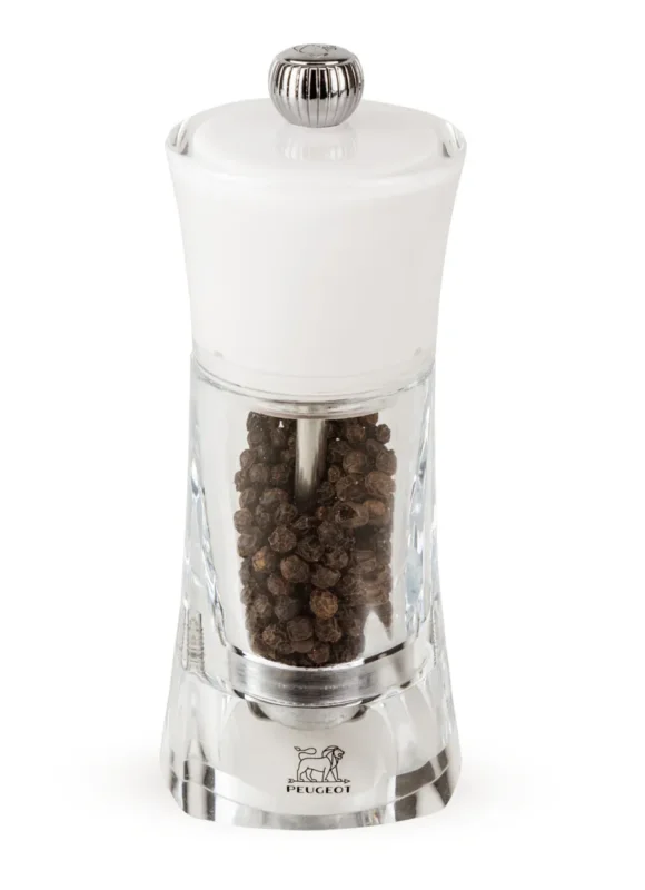 Offre Du Jour Moulin à poivre blanc Ø 7 cm 14 cm Molene Peugeot Saveurs