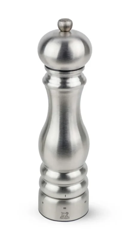 Moulin à poivre gris 22 cm Paris Chef Peugeot Saveurs Offre Du Jour