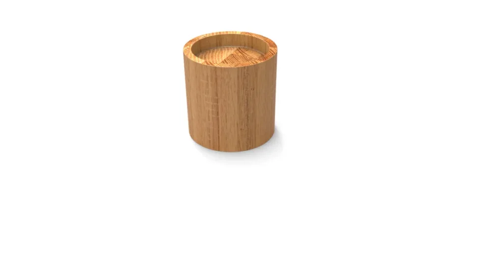 Socle pour carafe chêne Ø 11,6 cm 11,7 cm Flow Craster Promotion Saisonnière