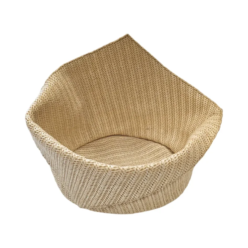 Remise Panière de buffet polypropylène (pp) écru Ø 30 cm 15x30 cm Pampa Sonolys