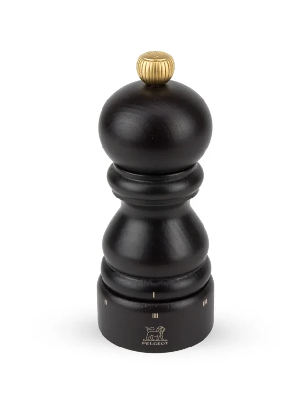 Moulin à sel humide marron Ø 5,5 cm 12 cm Paris Peugeot Saveurs Haute Qualité
