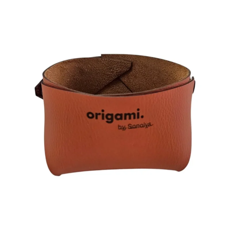 Panier carré tomette PVC 13x13x8 cm Origami Sonolys Promotion Saisonnière