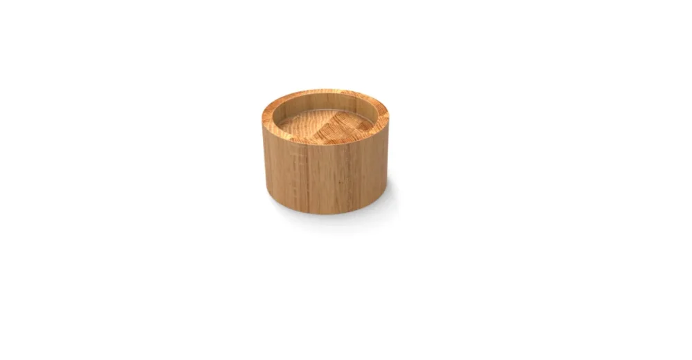 Commande En Gros Socle pour carafe chêne Ø 11,6 cm 7,1 cm Flow Craster