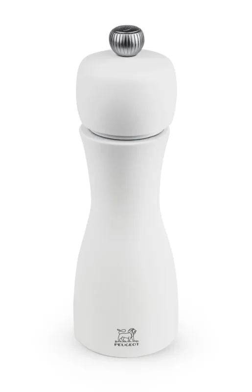 Expédié Aujourd’hui Moulin à sel droit blanc 15 cm Tahiti Peugeot Saveurs