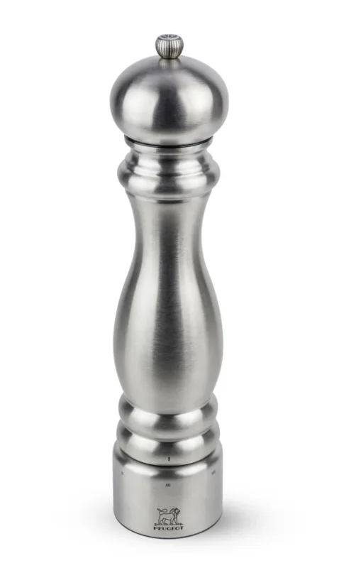 Livraison Express Moulin à sel humide Inox Ø 7,7 cm 30 cm Paris Peugeot Saveurs
