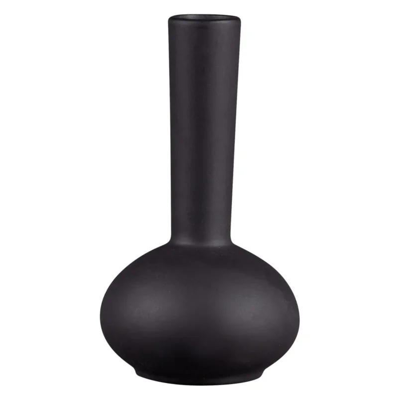 Authentique Vase rond Ghera Ø 7,5 cm 7,5 cm Earth Rak