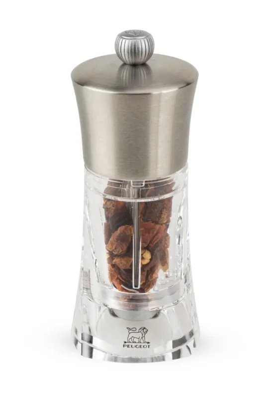 Jusqu’à Épuisement Des Stocks Moulin à piment transparent Ø 7 cm 14 cm Ouessant Peugeot Saveurs
