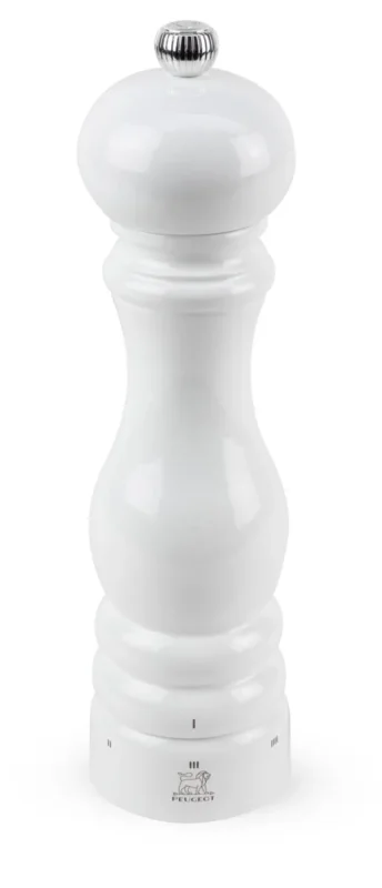 Quantité Limitée Moulin à poivre blanc Ø 5,9 cm 22,6 cm Paris U Select Peugeot Saveurs