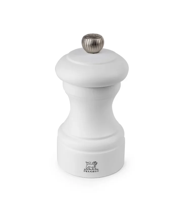 Commander Vite Moulin à sel droit blanc 10 cm Bistro Peugeot Saveurs