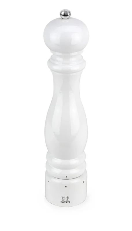 Moulin à poivre blanc Ø 6,7 cm 30,5 cm Paris U Select Peugeot Saveurs Achat Immédiat