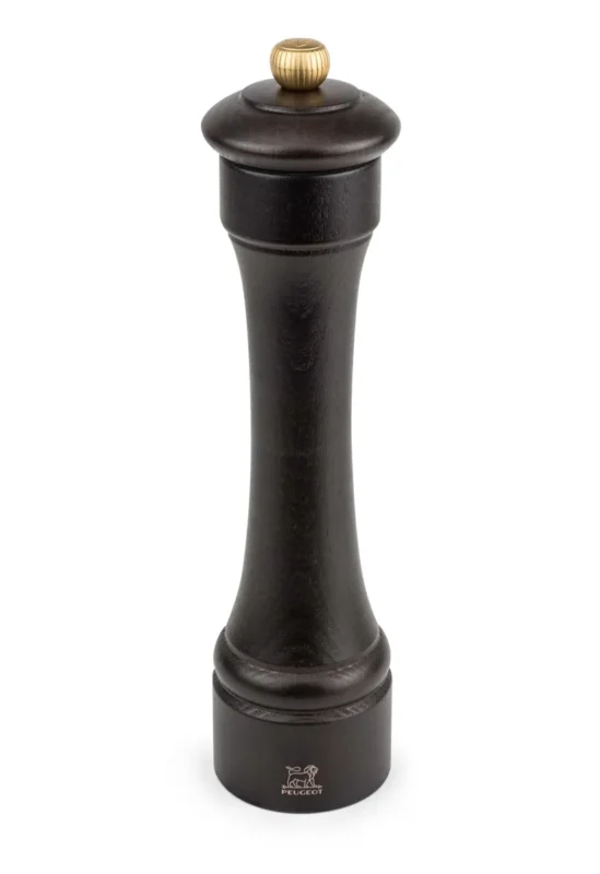 Moulin à poivre marron Ø 5,3 cm 22,3 cm Hostellerie Peugeot Saveurs Quantité Limitée