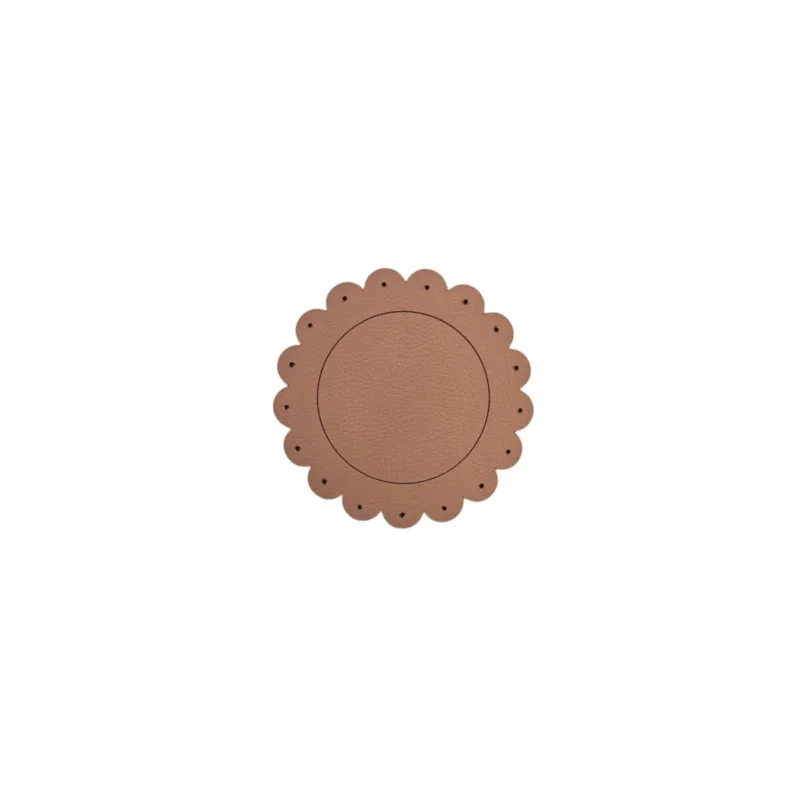 Top Vente Sous verre nude PVC Ø 12 cm Flower Sonolys