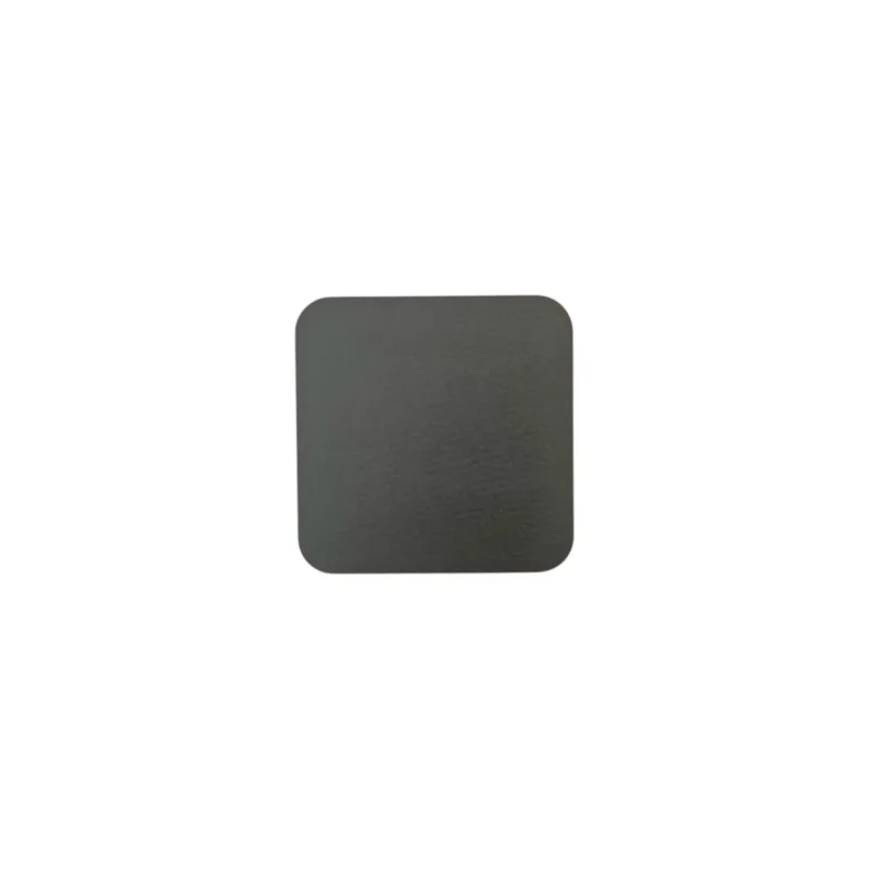Sous verre carré algue PVC 11x11 cm Sonolys Réduction