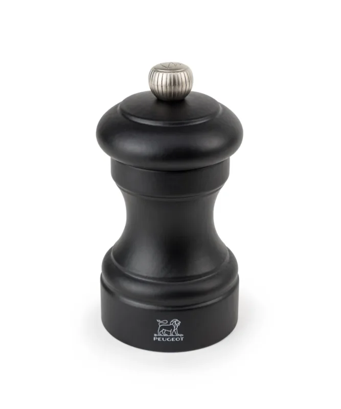 Moulin à sel droit noir 10 cm Bistro Peugeot Saveurs Promotion Saisonnière