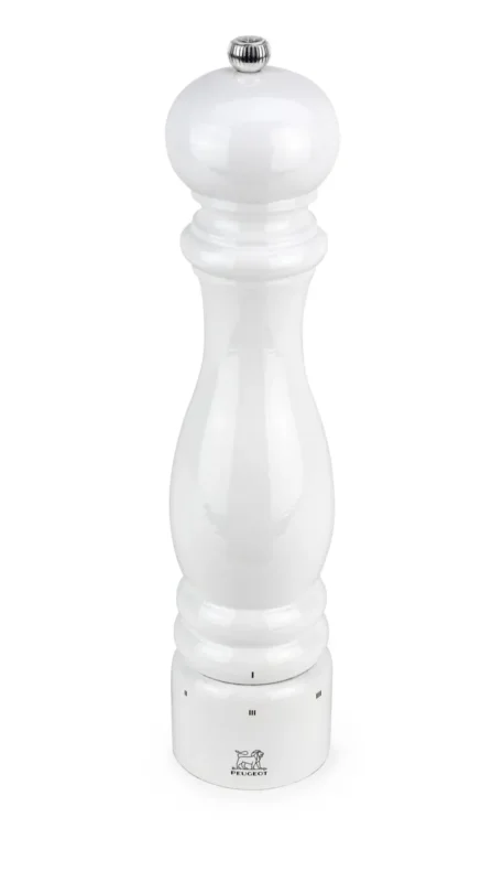 Moulin à sel humide blanc Ø 6,7 cm 30 cm Paris Peugeot Saveurs Commander Vite