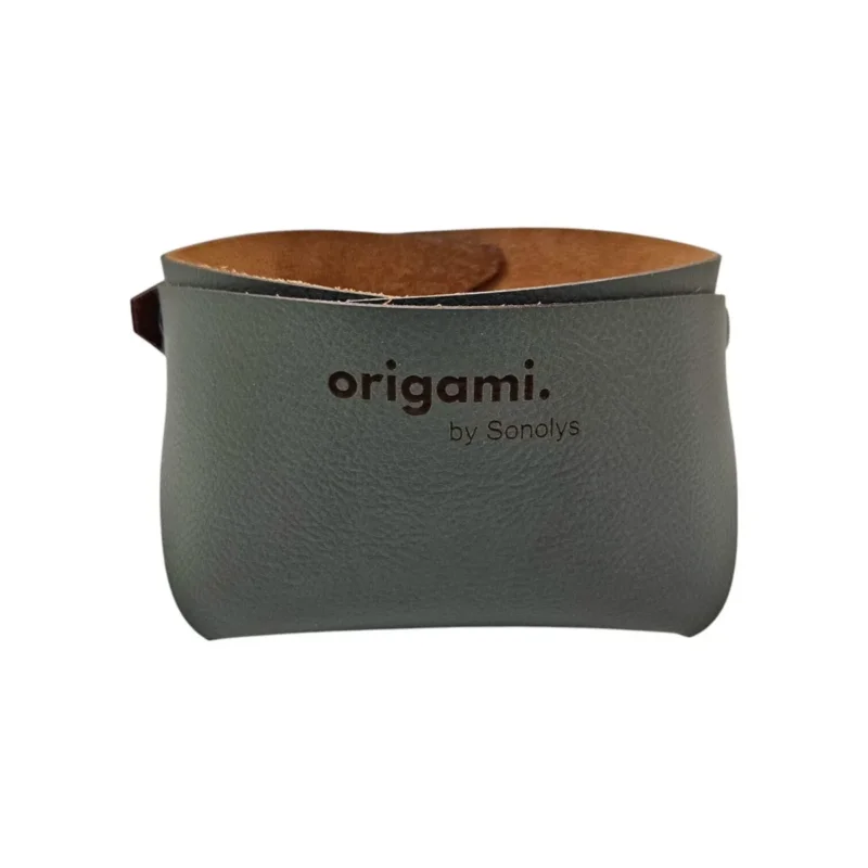 Jusqu’à Épuisement Des Stocks Panier carré algue PVC 10x10x7 cm Origami Sonolys