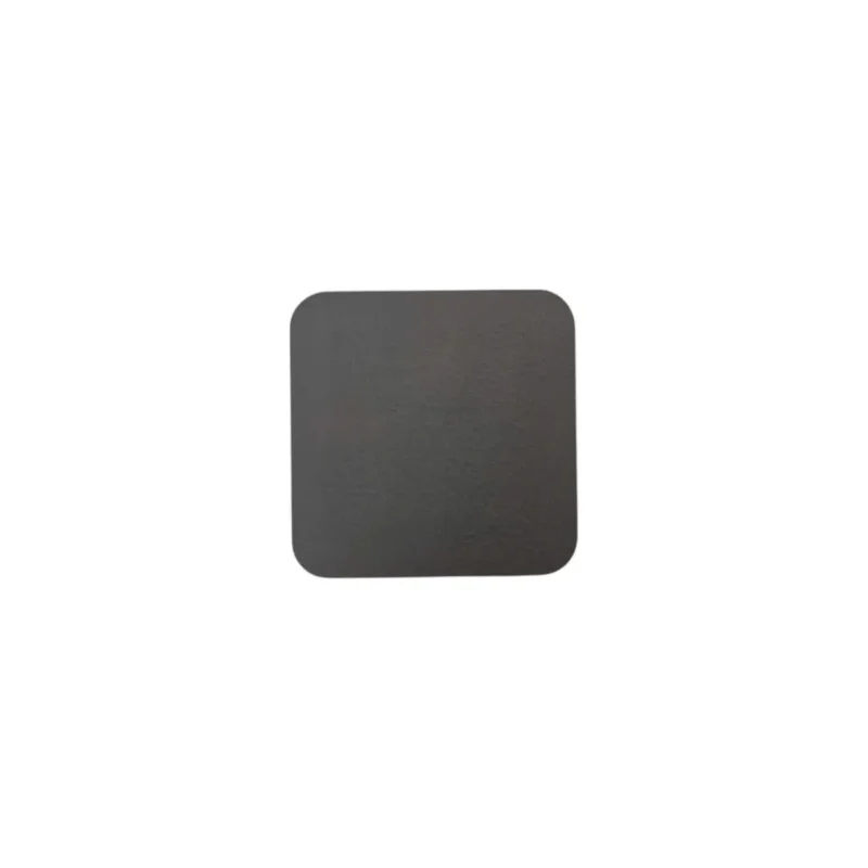 Prix Choc Sous verre carré gris PVC 11x11 cm Sonolys
