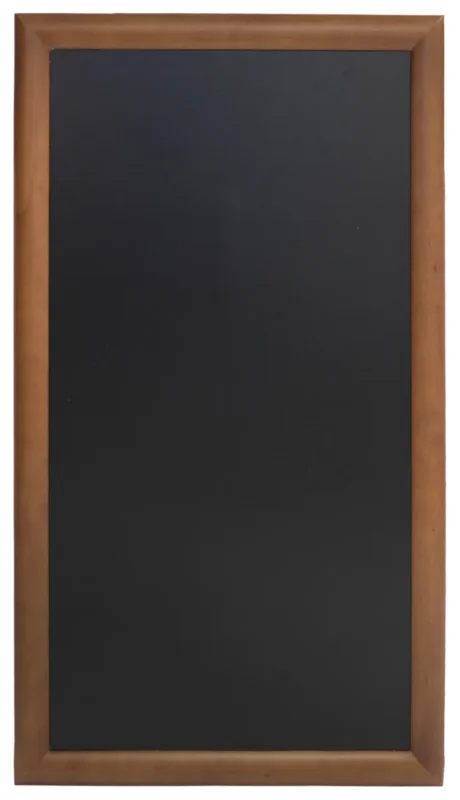 Ardoise murale rectangulaire wengé 100x56 cm Classique Securit Offre Limitée