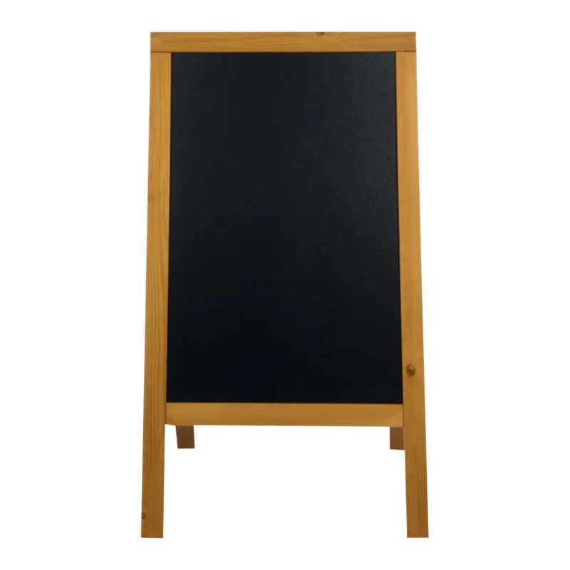 Chevalet de trottoir TECK 125x69x68,5 cm Woody Securit Prix Bas