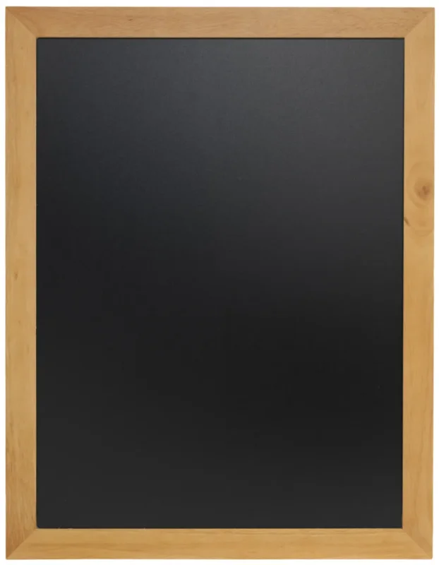 Dernière Chance Ardoise murale rectangulaire noir 80x60 cm Classique Securit