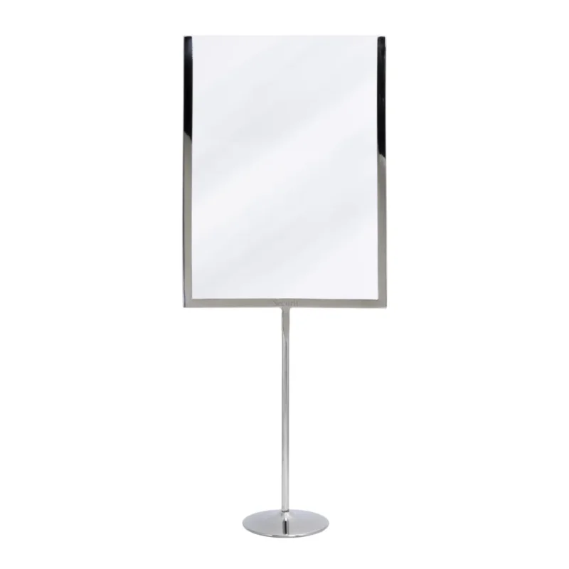 Commander Maintenant Porte affiche de table a4 gris Ø 9 cm 54x21 cm Securit