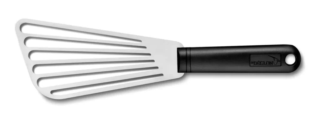 Pelle souple 26 cm inox Non cranté perforée polypropylène (pp) Stop Glisse Deglon Soldes