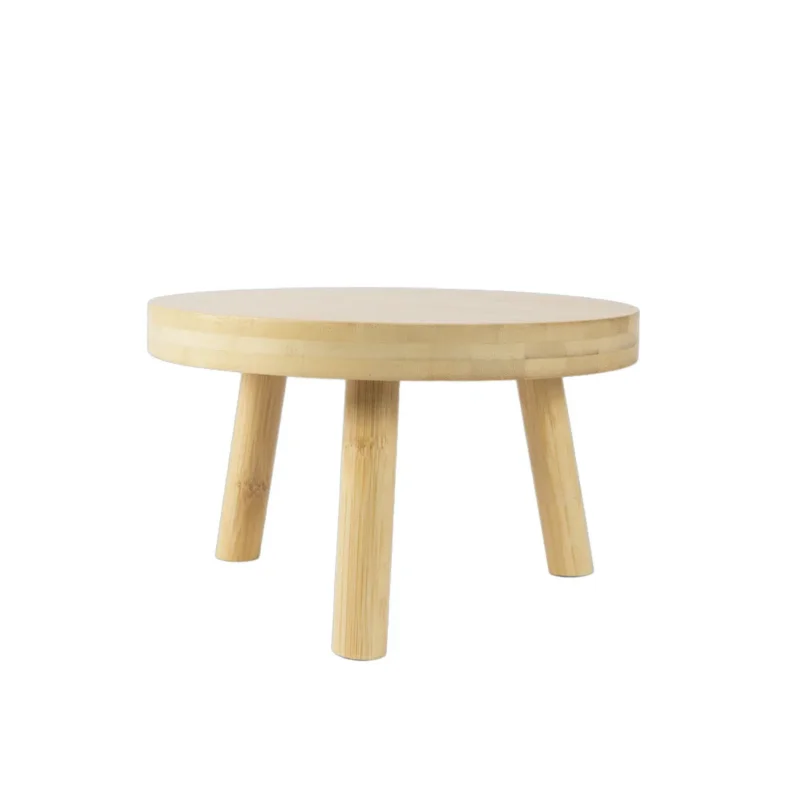 Rehausse bambou Ø 25 cm 15 cm Oxstal Pro.mundi Expédition Rapide