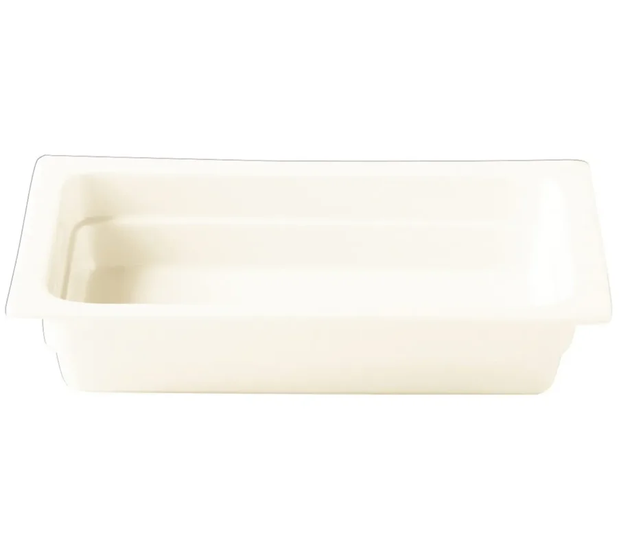Bac ivoire porcelaine vitrifiée Range Buffet Rak Expédition Rapide