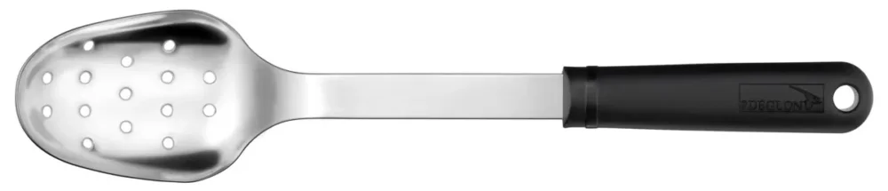 Prix Choc Cuillère de service ajourée inox 33 cm ajourée Stop Glisse Deglon