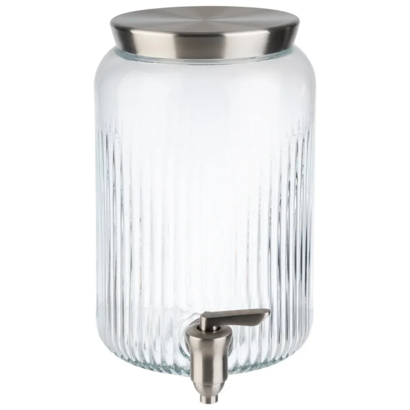 Distributeur à jus verre Ø 16 cm 25 cm 3,8 L Aps Meilleur Prix