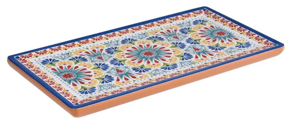 Plateau GN1/3 mélamine 32,5x17,6x2 cm Arabesque Aps Pas Cher