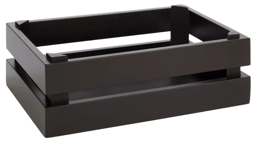 Bon Marché Caisse GN 1/4 bois brun 29x18,5x10,5 cm Superbox Aps