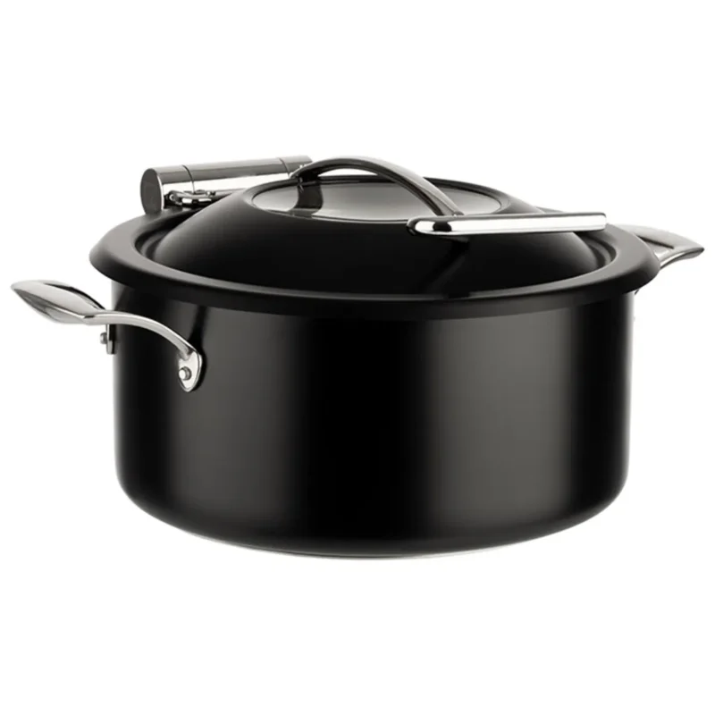 Satisfait Ou Remboursé Chafing dish inox noir Ø 30,5 mm 34,5x39,5x17,5 cm 4 L Orbit Aps
