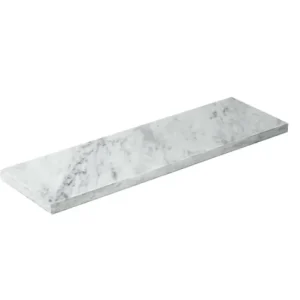 Remise Plateau de présentation marbre marbre blanc 53x16,3x2 cm Flow Craster