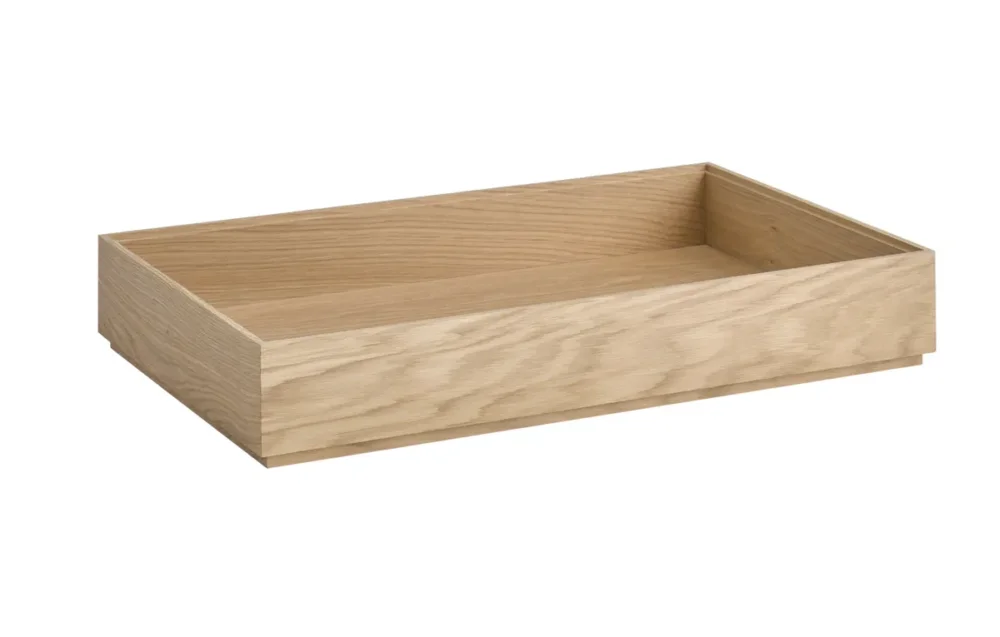 Caisse GN1/1 chêne 53x32,5x8,5 cm Valo Aps Super Prix