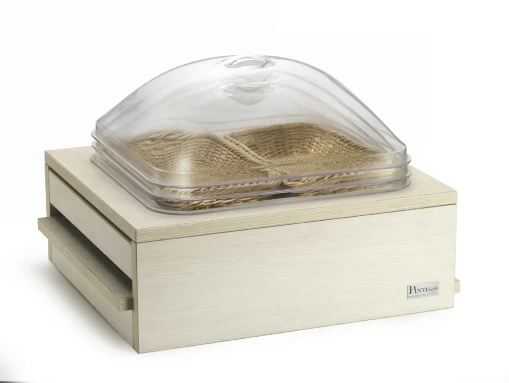 Panier à pain gn 1/3 plastique 33x18x6,5 cm Compact Pintinox Acheter Direct
