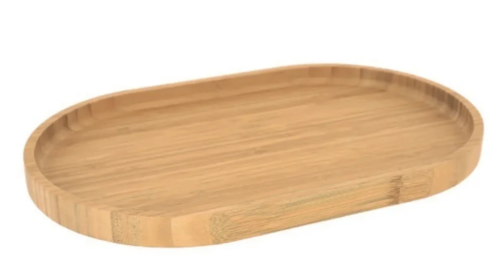 Plateau bambou 40x25 cm Oxstal Pro.mundi (20 pièces) Soldes