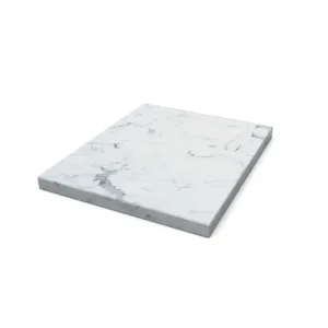 Plateau de présentation marbre marbre blanc 32,5x26,5x2 cm Flow Craster Offre Exclusive