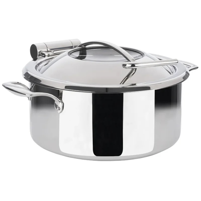 Top Vente Chafing dish inox Ø 30,5 cm 34,5x39,5x17,5 cm Orbit Aps