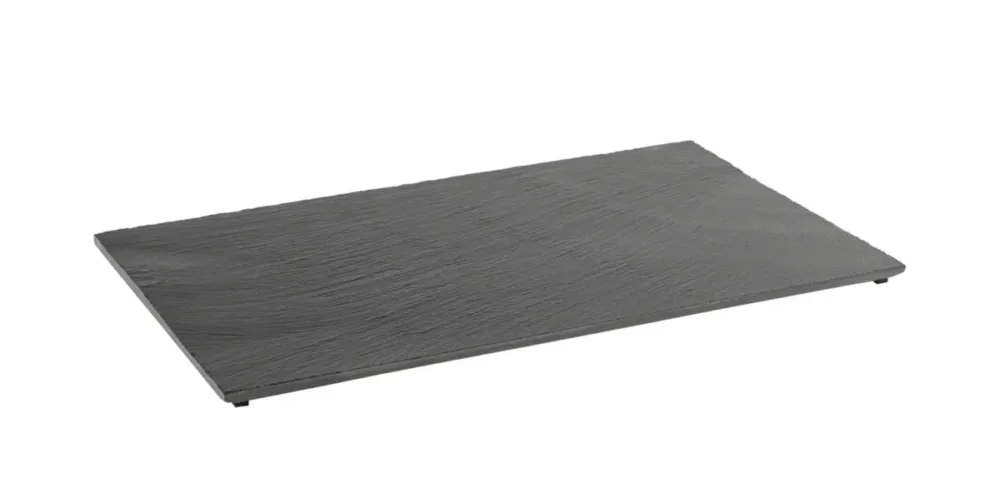 Certifié Plat GN1/1 ardoise noir 53x32,5 cm Valo Aps