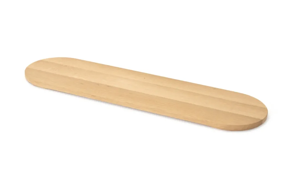 Plateau de présentation chêne Ø 21,8 cm 2,5 cm Tilt Craster Meilleur Choix
